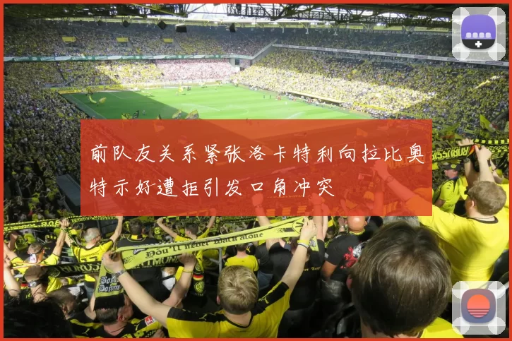 前队友关系紧张洛卡特利向拉比奥特示好遭拒引发口角冲突